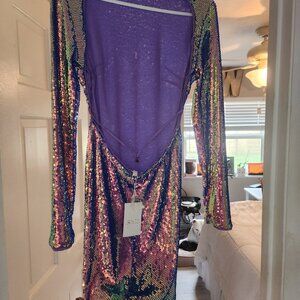 QUII BRAND NEW QUIZ SEQUIN DRESS